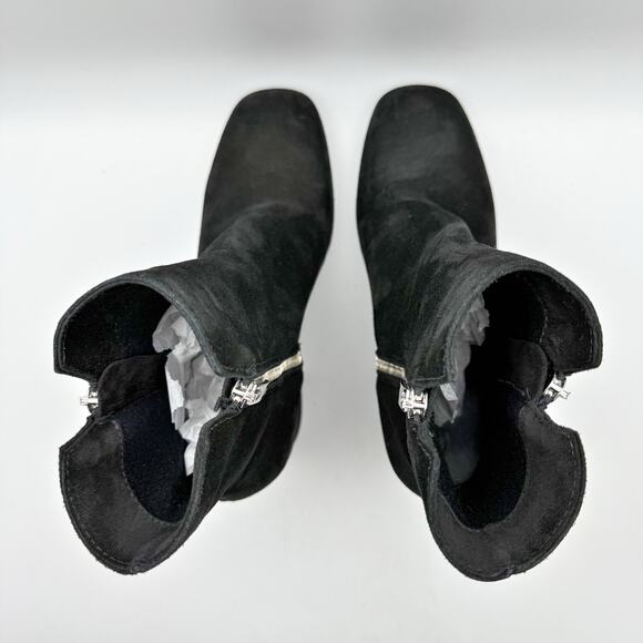 La Canadienne Womens James Ankle Booties US 5.5 M Black Suede Waterproof NWOB - Picture 11 of 13